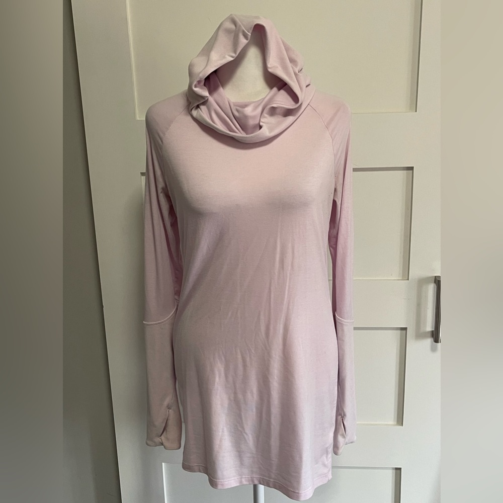 Athleta Lavender Long Sleeve Lightweight Hoodie Size Small
